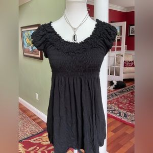 Max Studio black blouse size smal